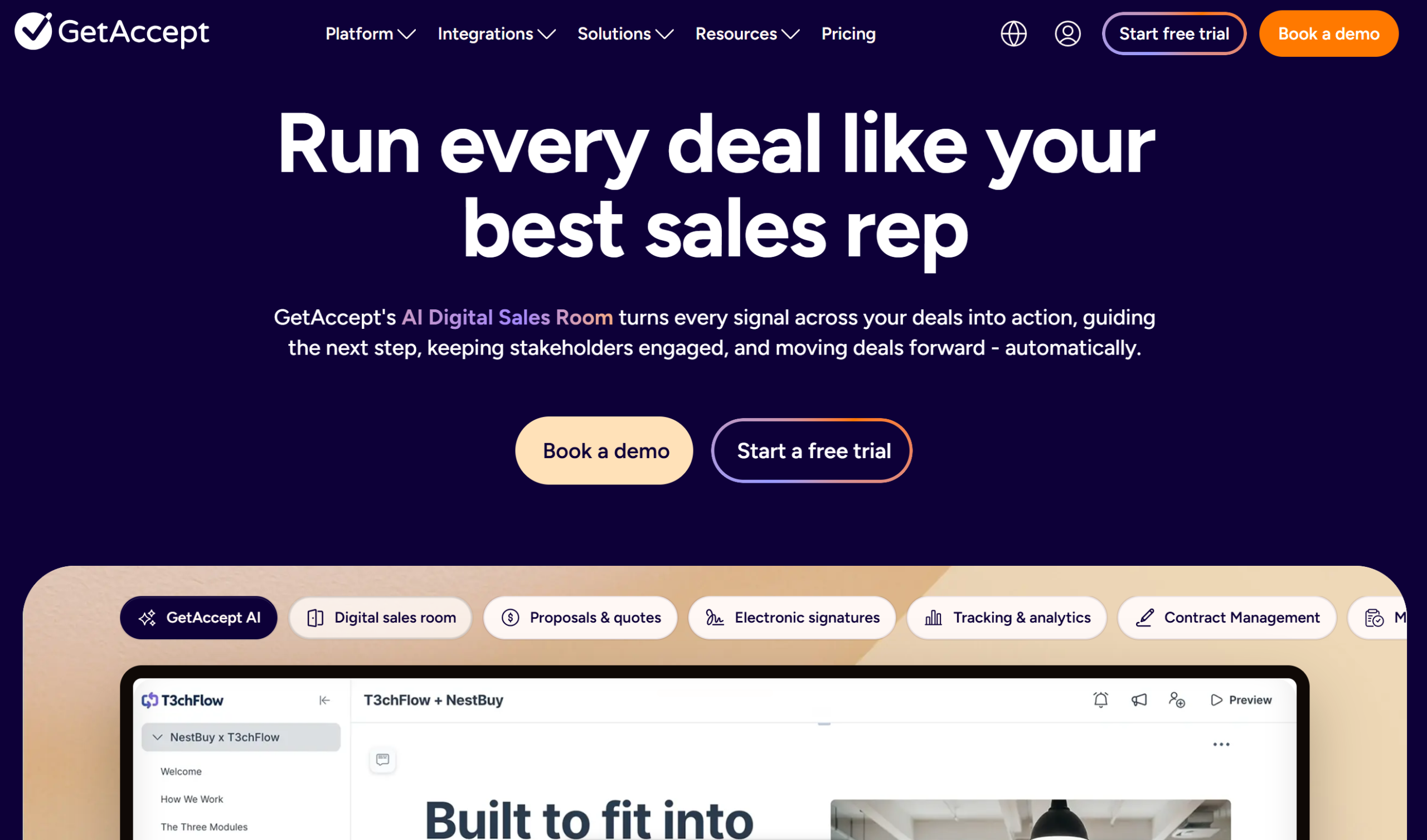 Illustration of GetAccept on Freelance Stack's deal page
