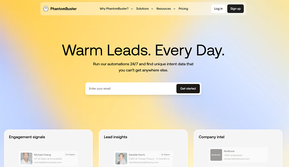 Illustration of PhantomBuster on Freelance Stack's deal page