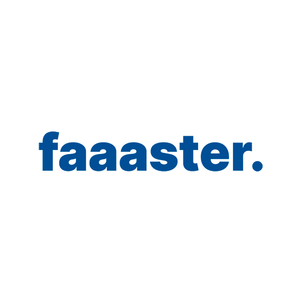 Logo de l&rsquo;outil&nbsp;Faaaster sur le deal de Freelance Stack