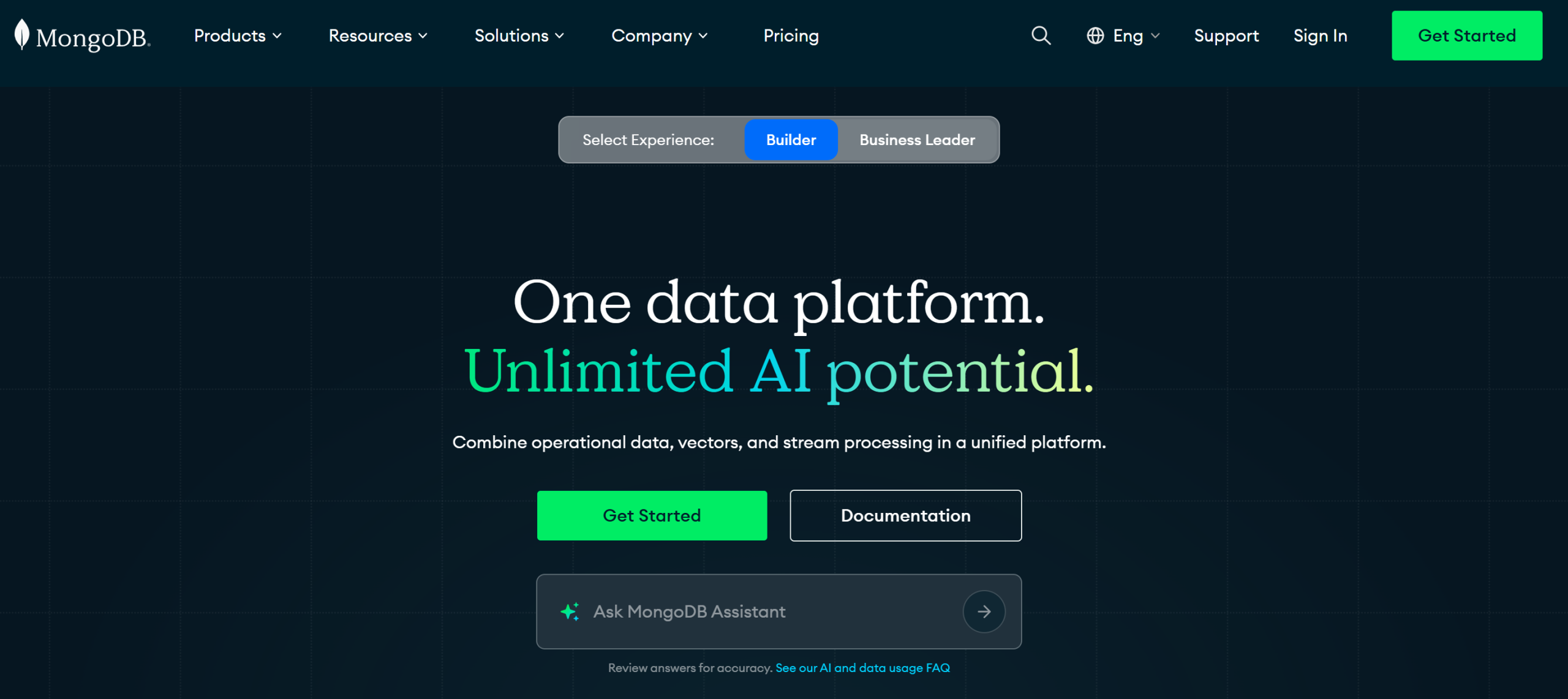 Illustration de MongoDB sur la page du deal de Freelance Stack