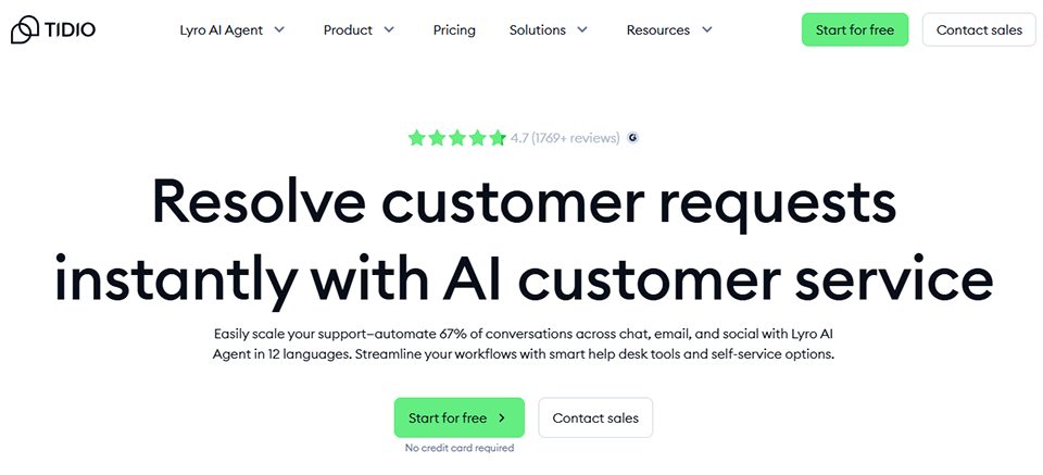 Illustration of Tidio on Freelance Stack's deal page