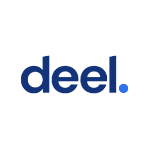 Logo de l’outil Deel sur le deal de Freelance Stack