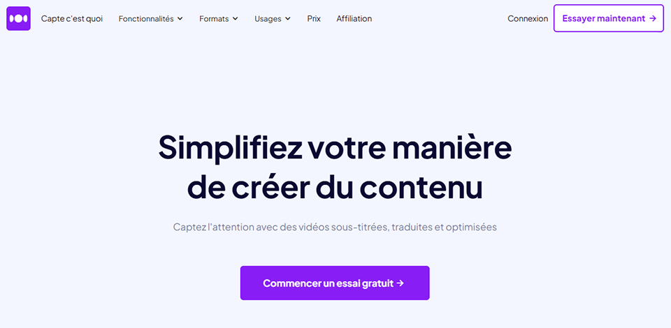 Illustration de Capté sur la page du deal de Freelance Stack