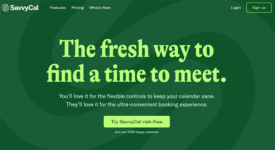 Illustration of Savvycal on Freelance Stack's deal page