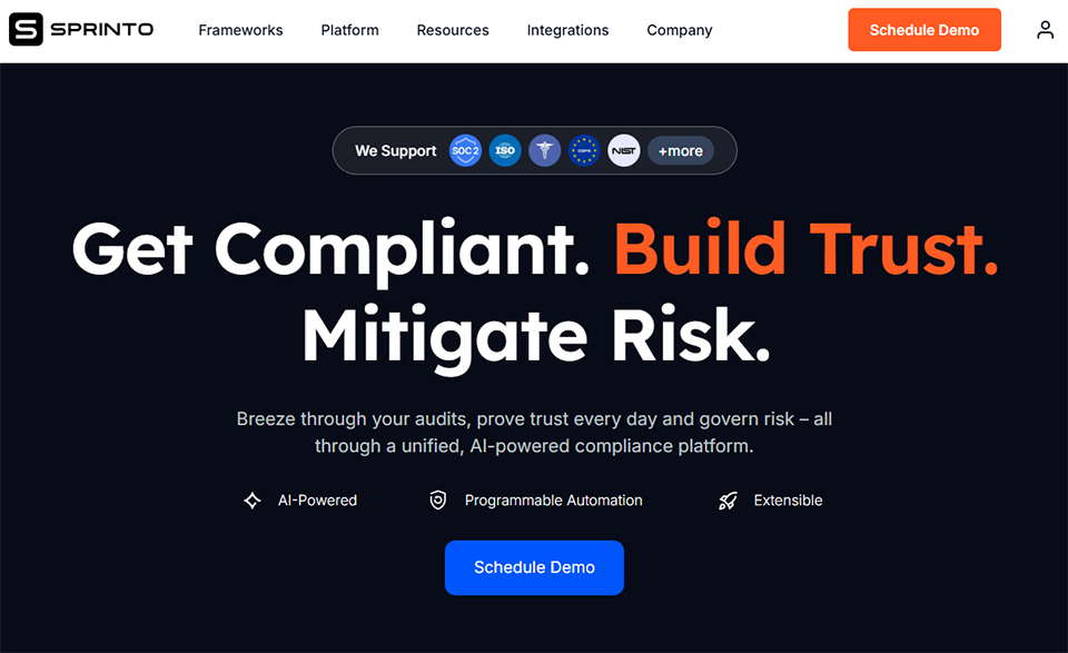 Illustration of Sprinto on Freelance Stack's deal page