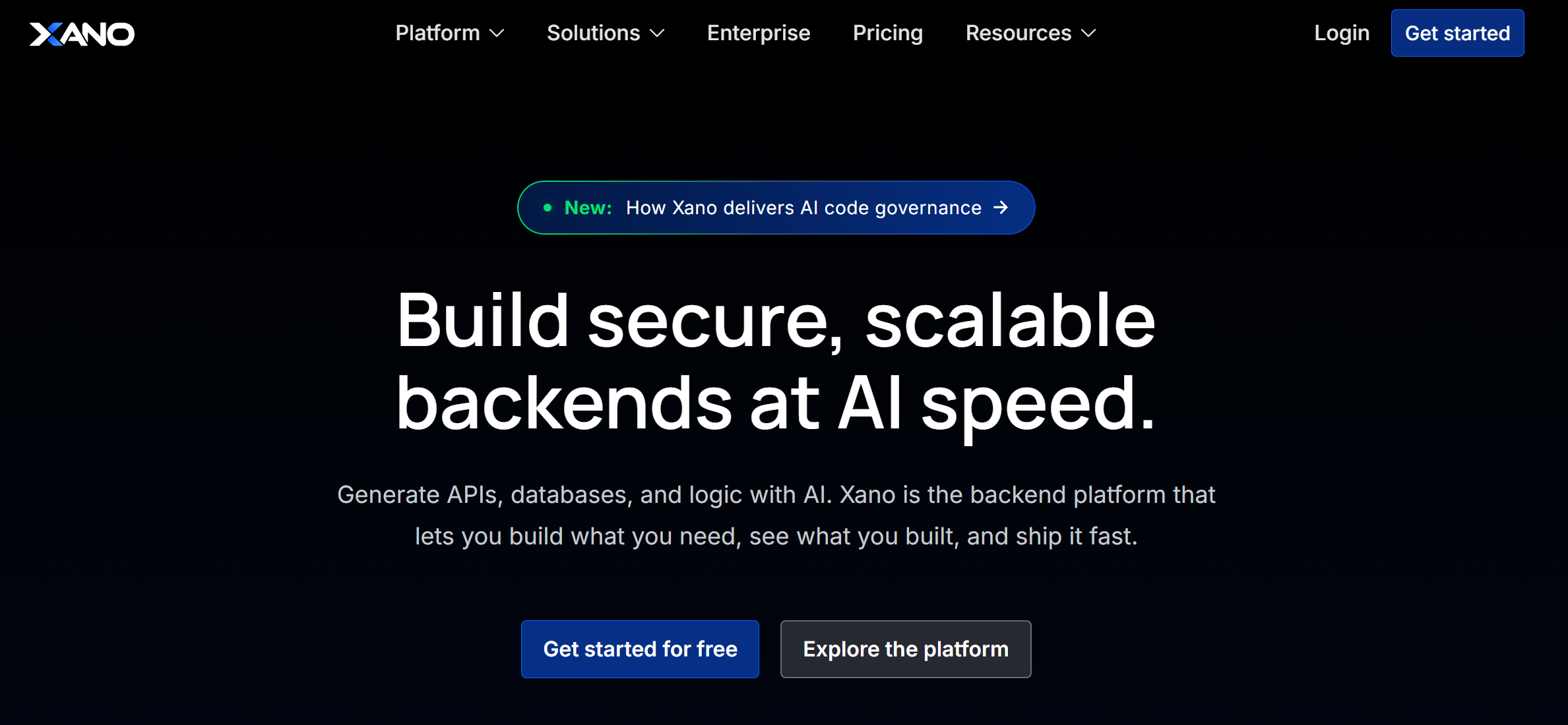 Illustration de Xano sur la page du deal de Freelance Stack