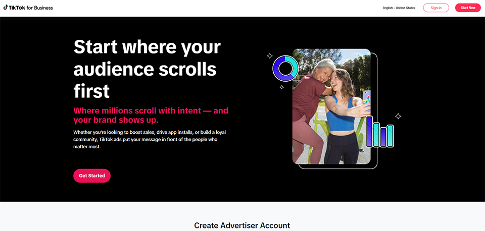 Illustration de Tiktok For Business sur la page du deal de Freelance Stack