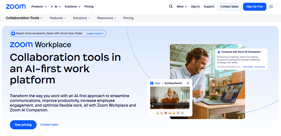 Illustration of Zoom Meetings on Freelance Stack's deal page