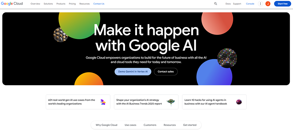 Illustration de Google Cloud for AI sur la page du deal de Freelance Stack