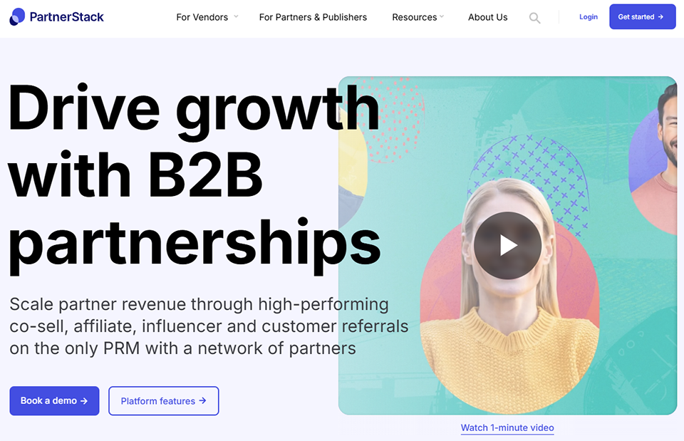 Illustration of PartnerStack on Freelance Stack's deal page