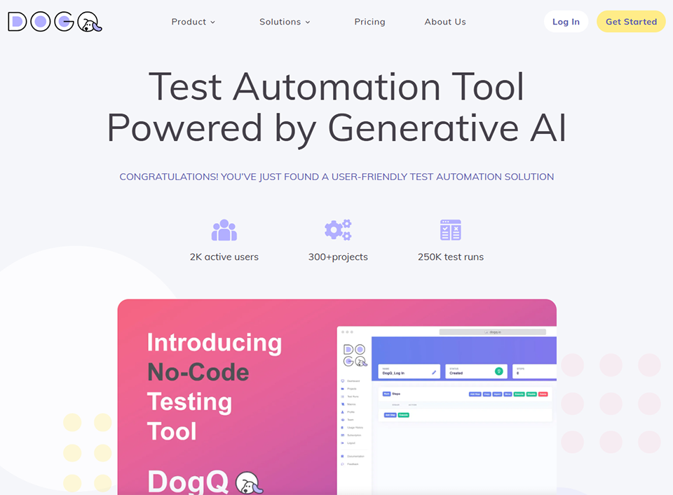 Illustration de Dogq sur la page du deal de Freelance Stack