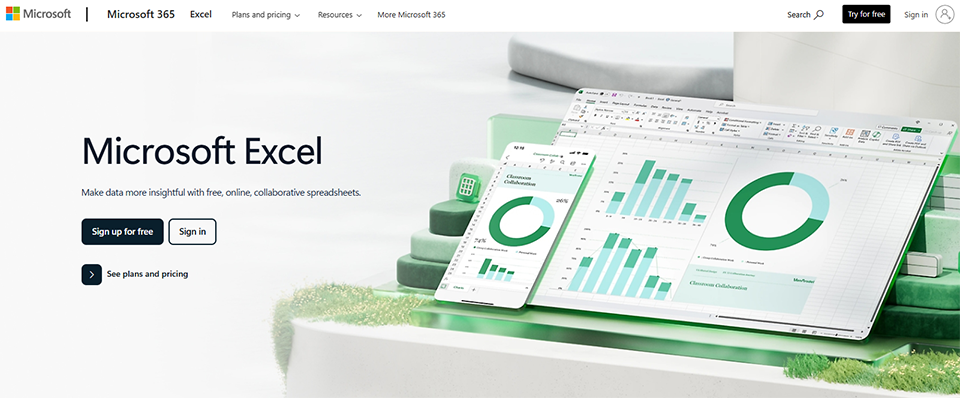 Illustration de Microsoft Excel sur la page du deal de Freelance Stack