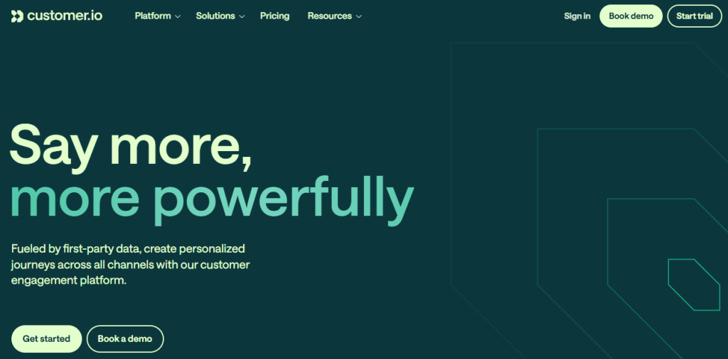 Illustration of Customer.io on Freelance Stack's deal page