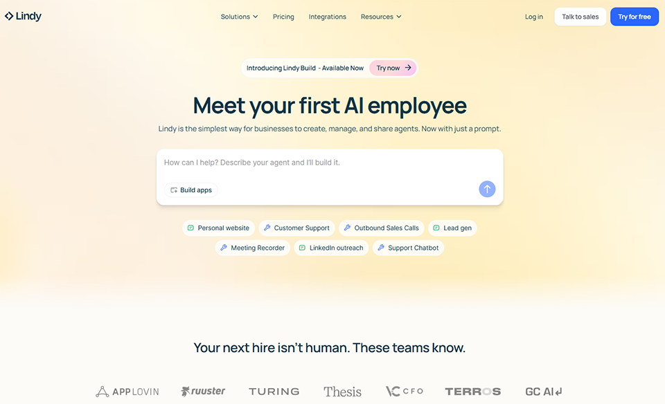 Illustration of Lindy AI on Freelance Stack's deal page