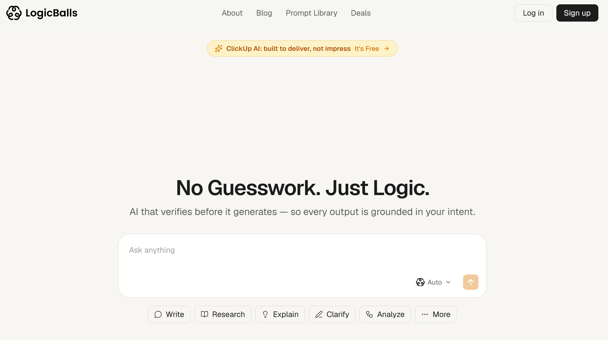 Illustration of LogicBalls on Freelance Stack's deal page