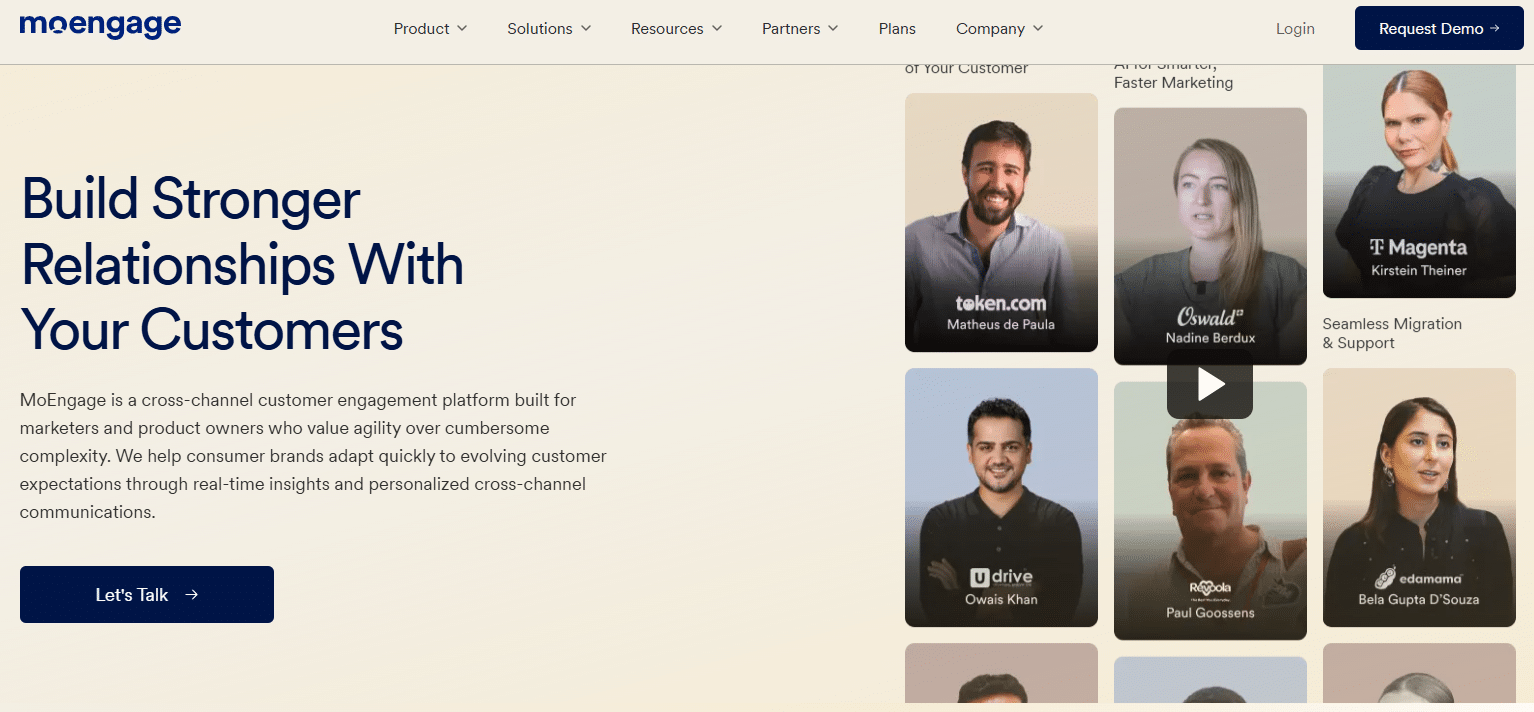 Illustration de Moengage sur la page du deal de Freelance Stack