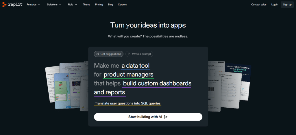 Illustration de Replit sur la page du deal de Freelance Stack