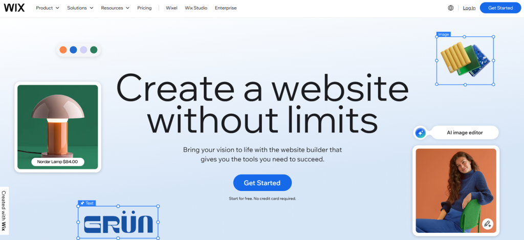 Illustration of Wix on Freelance Stack's deal page