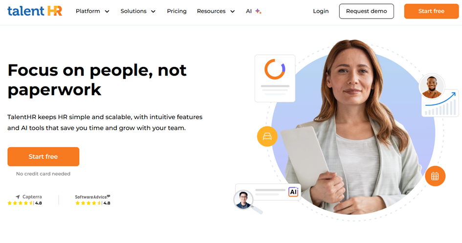 Illustration of TalentHR on Freelance Stack's deal page