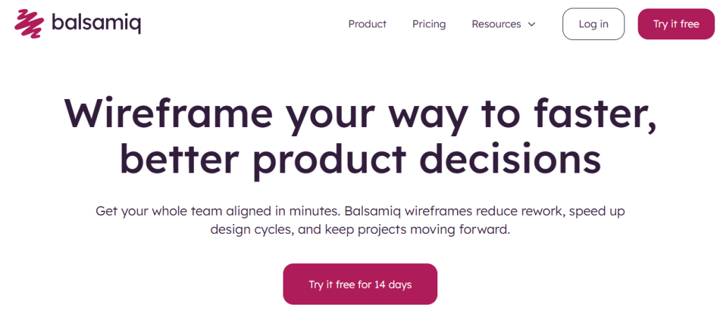Illustration of Balsamiq Cloud on Freelance Stack's deal page