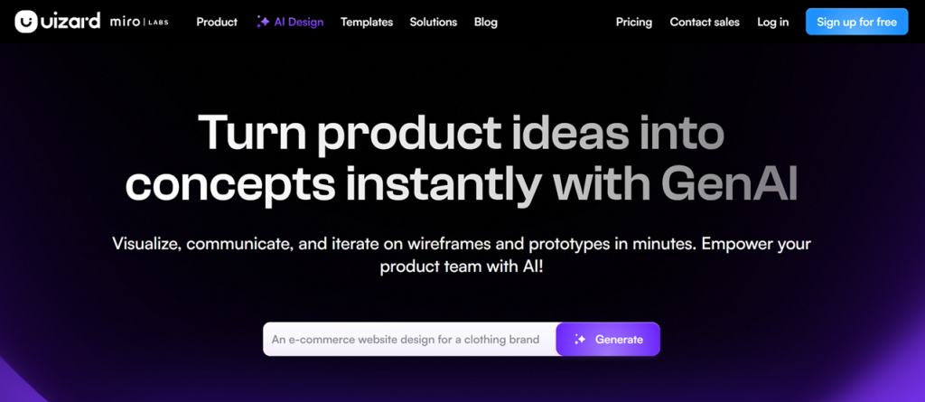 Illustration of Uizard on Freelance Stack's deal page