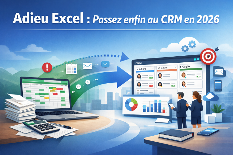 Infographic: Goodbye, Excel, Finally Make the Switch to CRM in 2026