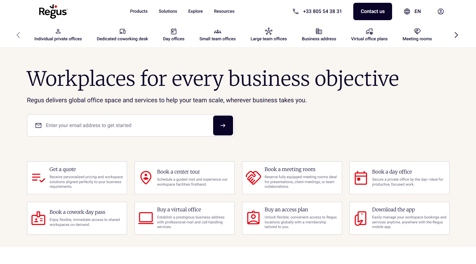 Illustration de Regus sur la page du deal de Freelance Stack