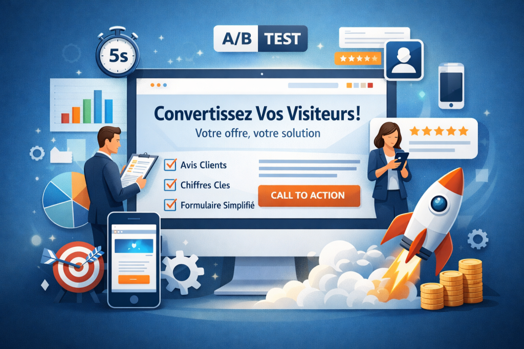 Visuel Les quelques règles d'or pour une landing page qui ne fait pas fuir vos visiteurs.