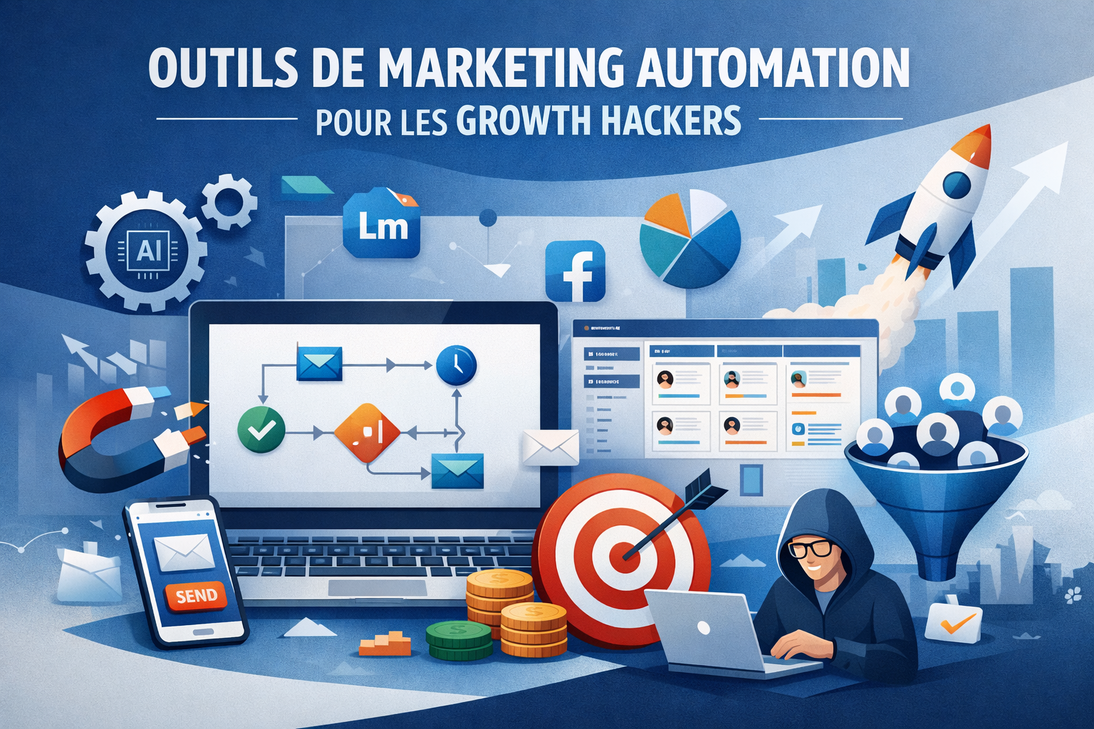 Infographic: Marketing Automation—What Tools Do Growth Hackers Use?