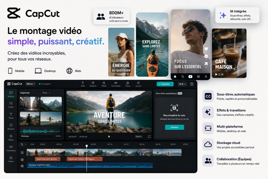 Visuel CapCut : le guide ultime.