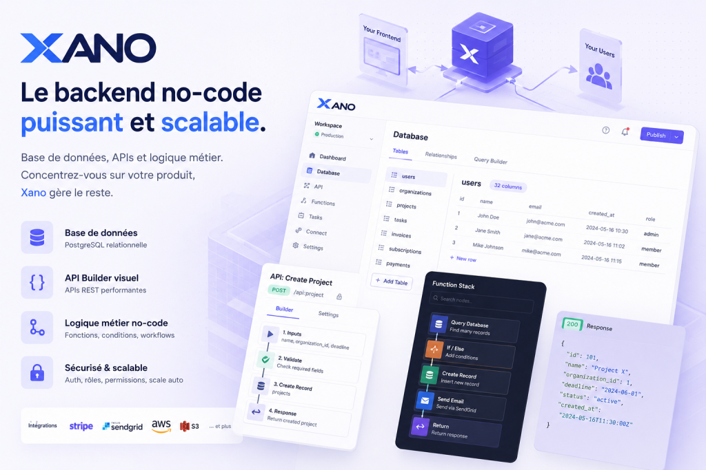 Visuel Noloco : le guide ultime pour créer vos outils internes sans coder.