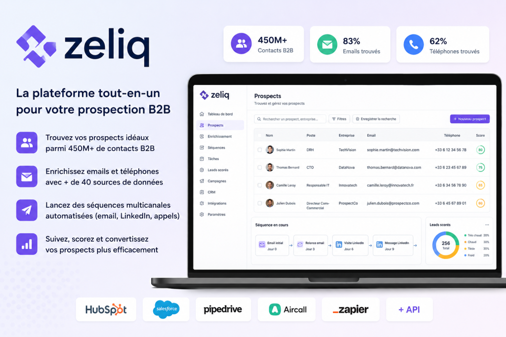 Visual: Zeliq — The Ultimate Guide to Boosting Your B2B Lead Generation in 2026.