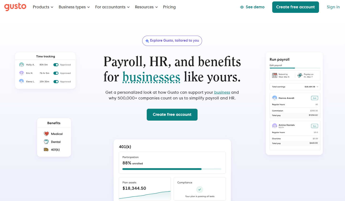 Illustration de gusto sur la page du deal de Freelance Stack