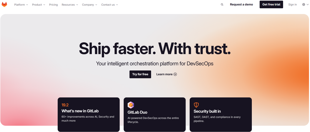 Illustration de Gitlab sur la page du deal de Freelance Stack