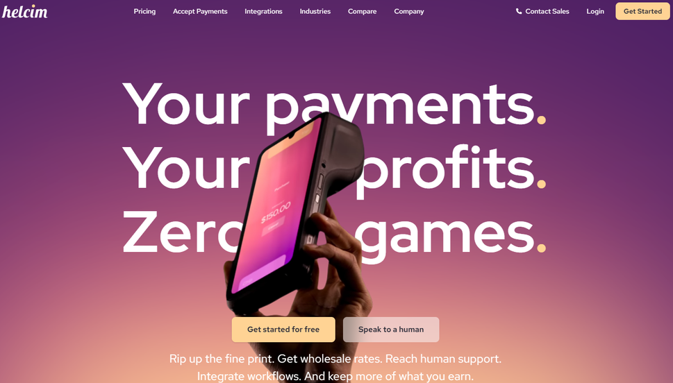 Illustration of Helcim on Freelance Stack's deal page