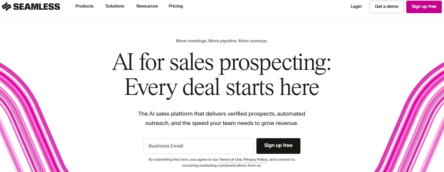 Illustration of Seamless on Freelance Stack's deal page