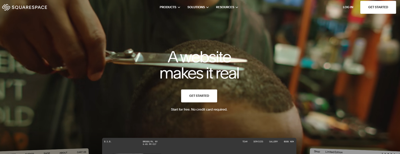 Illustration de Squarespace sur la page du deal de Freelance Stack