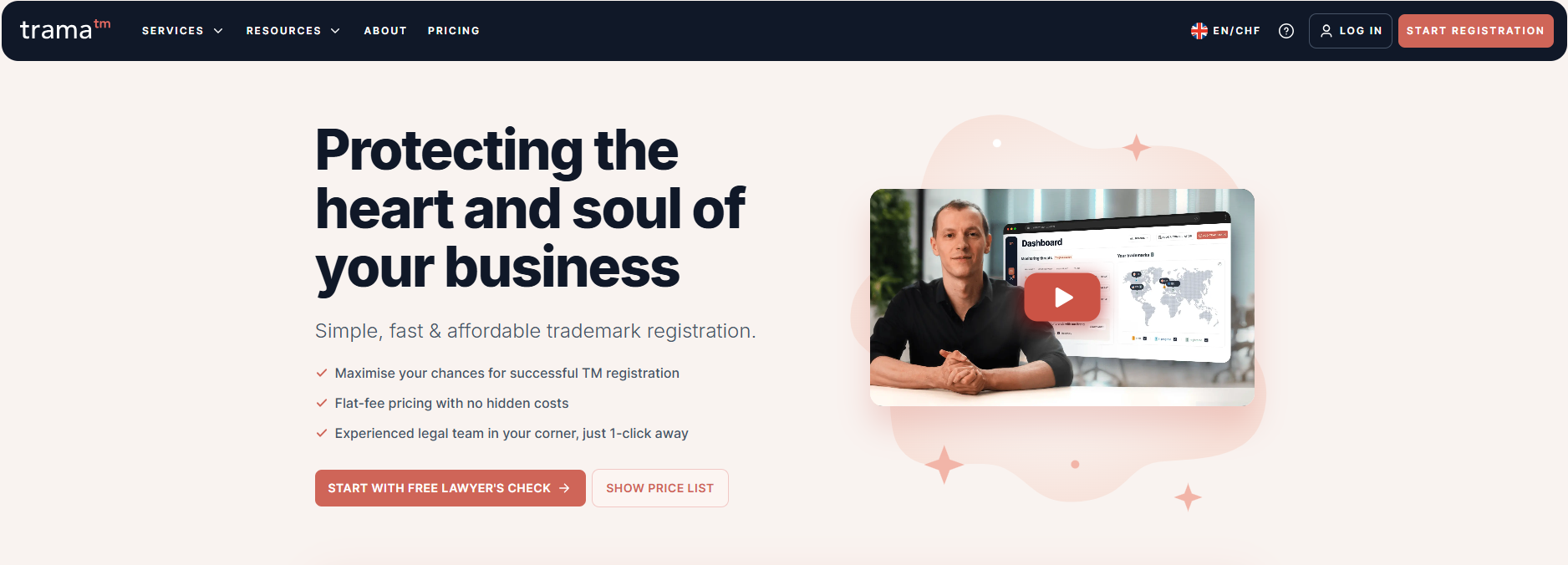 Illustration de Trama sur la page du deal de Freelance Stack