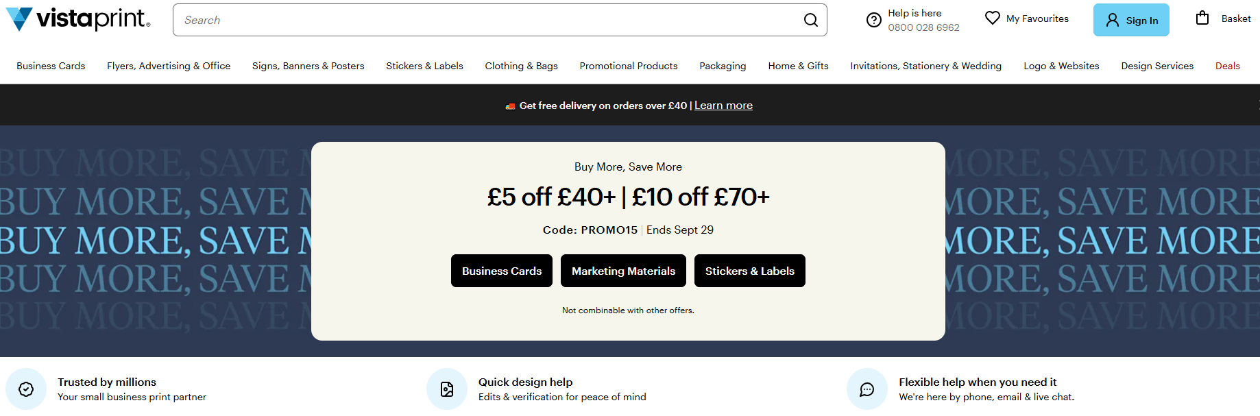 Illustration de VIstaprint sur la page du deal de Freelance Stack