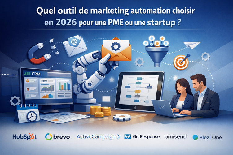 Visuel Quel outil de marketing automation choisir quand on est une PME ou une startup en 2026 ?