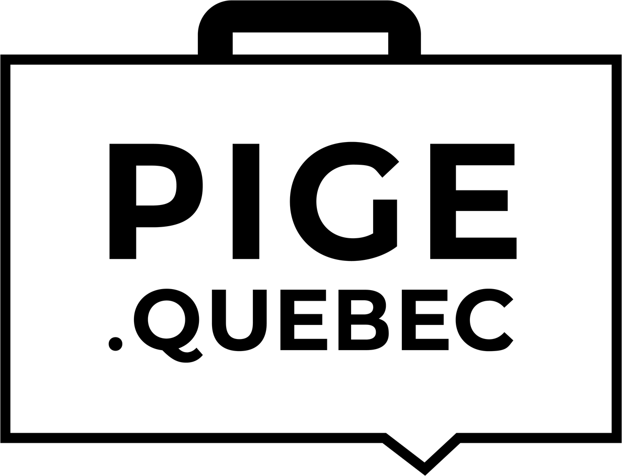 Logo de la plateforme Pige.Quebec